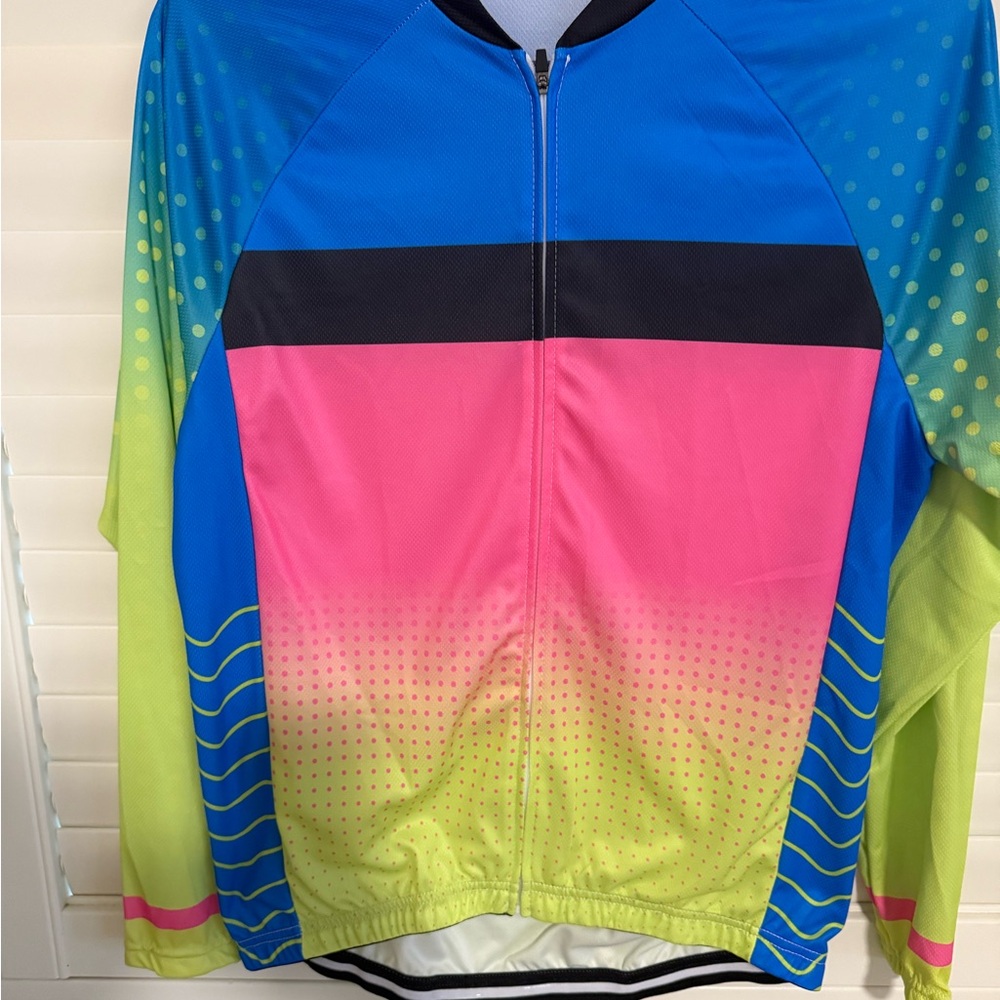 Men’s Colorful Cycling Jersey XL